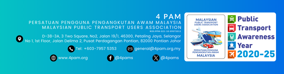 Persatuan Pengguna Pengguna Pengangkutan Awam Malaysia (4PAM)